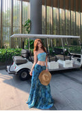 Women's Bohemian Ethnic Dress + Skirt Set 2026 | Summer Mini Skirt - As Pictured