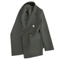 Women's Fall Korean Elegant Waist-Tie Blazer 2026 - Coral