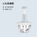 Garlic Press Chopper - Manual Meat Grinder & Baby Food Maker
