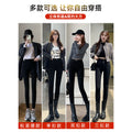 Women's Black High Waist Slim Pencil Magic Leggings