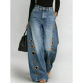 Casual High Waist Loose Wide Leg Pants
