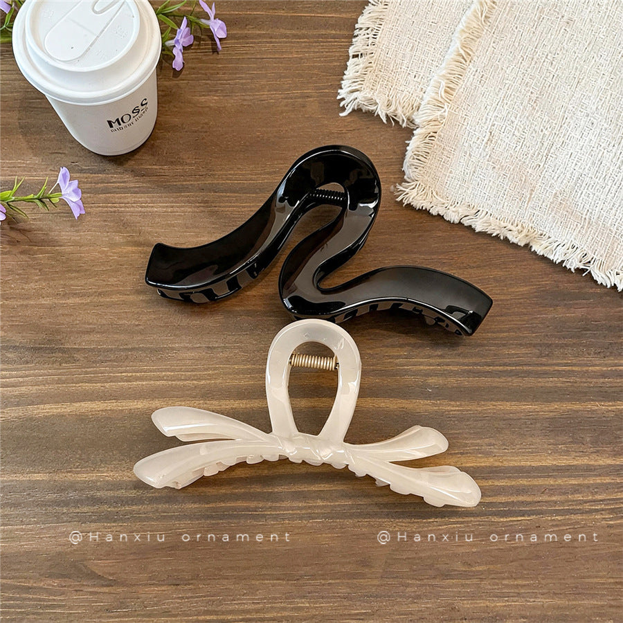 Geometric Acrylic Hair Claw Clip Set - view 2