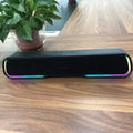 RGB Marquee Mini Sound Blaster Audio Desktop Long Portable Subwoofer High Power Bluetooth Speaker Wireless