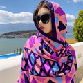Women's Ethnic Shawl + Cape 2026 - Red