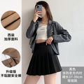 Spring-Summer Korean Plus Size High Waist Loose Elastic Skirt + Pleated Skirt + Short Skirt