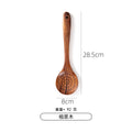 acacia wood wooden spatula teak spatula soup spoon rice spoon home cooking non-stick pan source supp