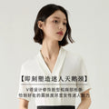 Office Professional Chiffon Long Sleeve V-Neck Shirt