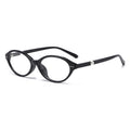 Light Feel Photochromic Prescription Glasses Oval Round Plano Bare Face-Slimming Overseas Korean Leopard Frame Retro Prescription Sunglasses
