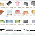 Gem Li Insert Comb Hair Pin New Korean Version Back Brain Spoon Baby Hair Head Jewelry Women Updo Top Clip Forehead Fringe Comb