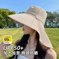 Women's Sun-Protection Shawl 2026 - Khaki