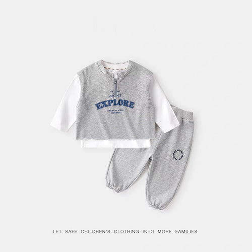Boys' Casual Sports 3-Piece Set