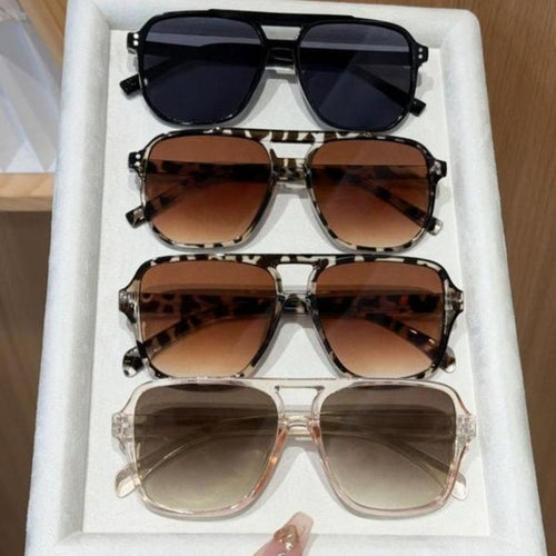 4th Pair Wear Overseas Men Sunglasses Women Universal Y2K Style Pilot Glasses Driving Trendy UV-Proof Sunglasses