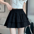 Spring-Summer Petite High Waist Short Skirt + Skirt