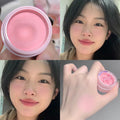 Daimanpu空气感腮红泥带粉扑显白牛奶粉少女感国货美妆修饰腮红膏