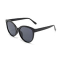 Round Cat-Eye Women New Fashionable Contrast Sunshade Glasses Western Retro Men ins Premium Sunglasses