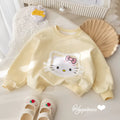 Girls' Embroidered Pullover Hoodie