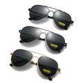 Men Fashionable Frog Toad Style Polarized Driving UV-Proof Sunglasses Fashionable Big Frame Sunshade Sunglasses