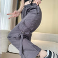 Summer Workwear Sporty High Waist Sun-Protection Lightweight Pants