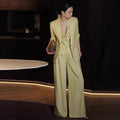 Summer Luxury Linen Cotton Lightweight 3-Piece Set