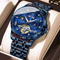 POEDAGAR Brand Waterproof Men Mechanical Watch Fashionable Casual Trendy Mens Watch Live Export Bestseller Watch