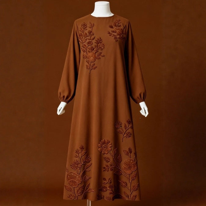 Women's Loose Long Dress 2026 | Elegant Summer Dress - EWQT020SB24