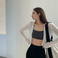 Women's Korean V-Neck Knit Sun Protection Cardigan