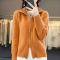 Women's Fall-Winter Casual Fashion Knit Wool Loose Sweater + Cardigan 2026 - Black