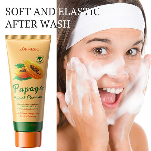 KORMESIC木瓜去角质洁面乳Facial Cleanser清洁跨境外贸厂家批发