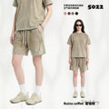 Streetwear 305g Washed Distressed Cotton Shorts