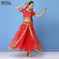 Women's Sequin Long Skirt Set 2026 | Summer Mini Skirt - Red