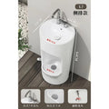 Liangle pedestal basin double-hole washstand basin ceramic household mop pool washstand basin one-piece hand wash basin