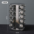 multi-layer stainless steel rotating spice rack nordic style kitchen special 360 degree turntable sp
