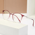 Anti-Blue-Light Reading Glasses Men Viral Hit Ultra-Light HD Older Adults One Fashionable Trendy Style Oval Round Reading Glasses