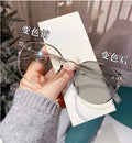 Day/Night Presbyopia Glasses Light Feel Photochromic Women Fashionable HD Anti-Blue Old Vision Glasses Older Adults One Reading Glasses