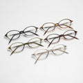 Presbyopia Glasses Anti-Blue Youthful Small Oval Round Artistic Frame Overseas Anti-Blue-Light Reading Glasses