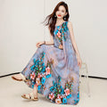 High-End Cotton Bohemian Beach Dress, 2026 Early Summer
