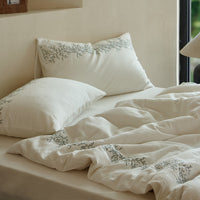 Sparse Shadow / 1.5m Bed - 4-Piece Flat Sheet - 200x230cm