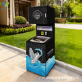 Shoe washing machine, unmanned self-service code scanning shoe brushing machine, can dehydrate, ozone, sterilize and deodorize, intelligence