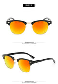 3016 Polarized Sunglasses Western Style Retro Men UV-Proof Trendy Women Stud Sunglasses Wholesale Glasses