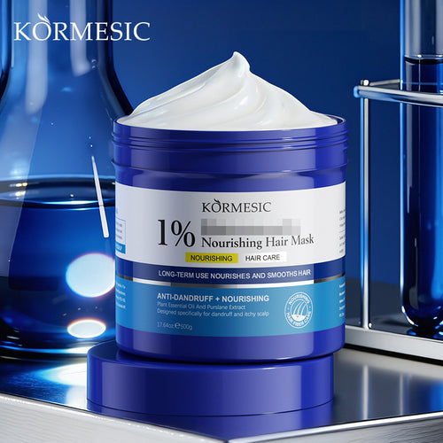 KORMESIC跨境柔顺发膜Hair mask温和清爽控油外贸全英文版厂家
