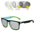731 Sunglasses Iridescent Photochromic Night Vision Lens Sunglasses Western Outdoor Riding Elastic Paint Men Polarized Sunglasses