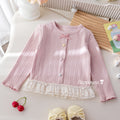 Girls' Lace Bow Base Layer T-Shirt
