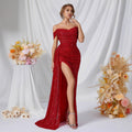 Women's Strapless Mermaid Premium Evening Gown Party