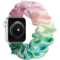 2024 Neo-Chinese Style Apple Band iwatch Large Cord Hair Tie Watch Band SE Stretch Wrist Strap Wholesale