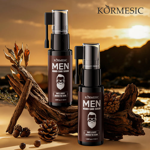 KORMESIC跨境男士胡须护理精华Facial serum面部护理外贸厂家批发