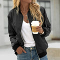 Women's Fall Casual Fashion Jacket 2026 | Trendy Jacket - Black