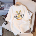 Cotton Short Sleeve T-Shirt - Fashion Oversized Slim Fit Designer Top Women
