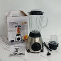 4L 8-in-1 Blender - Stainless Steel, Grind, Juice & Puree