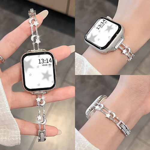 For iwatchs11 Watch Band Summer New Metal applewatchs10 Apple Girls s9 Premium