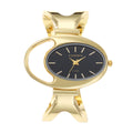 2026 New EU/US Import Electric Business Bestseller Shaped Oval Round Egg Shape Women Quartz Bangle Watch Stock Wholesale